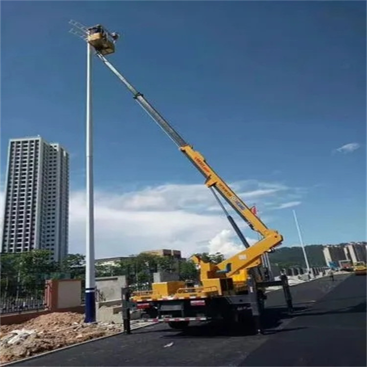 枣阳维修路灯的曲臂升降车出租