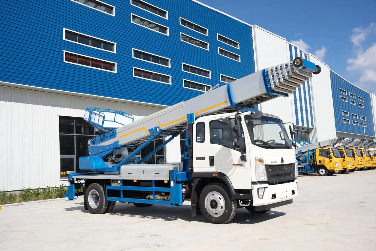 枣阳出租云梯车高空作业车 建筑垃圾搬运