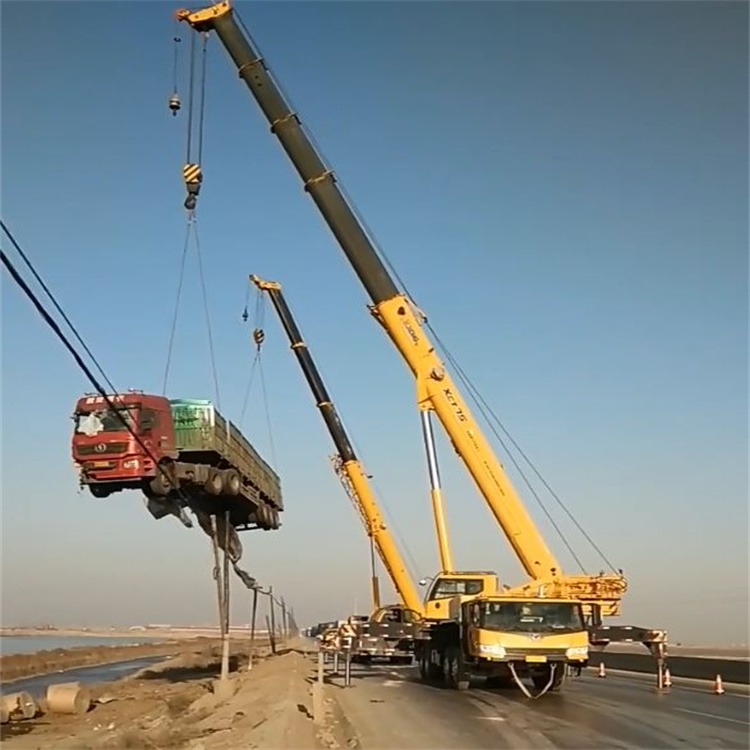 枣阳吊车怎么吊货车